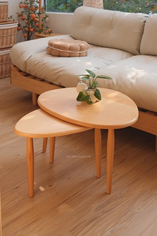 Bàn trà 06 - hình oval - lớn