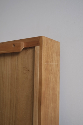 Gương toàn thân 03 gỗ anh đào 54x175cm dày 10.5cm