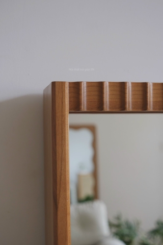 Gương toàn thân 03 gỗ anh đào 54x175cm dày 10.5cm