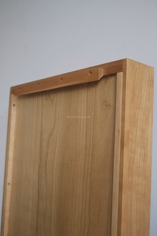 Gương toàn thân 03 gỗ anh đào 54x175cm dày 10.5cm