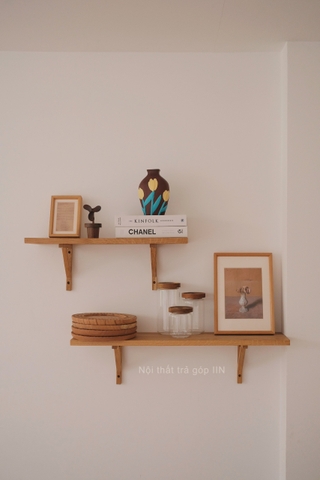 Kệ gỗ treo tường