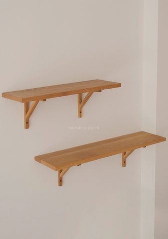 Kệ gỗ treo tường