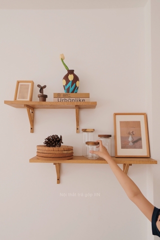 Kệ gỗ treo tường
