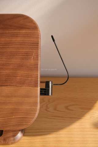 Giá đỡ gỗ 03 máy tính, ipad, sách ...