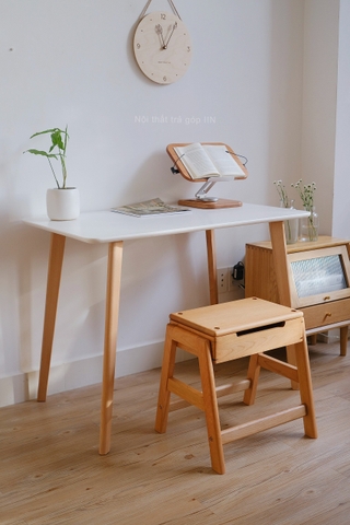 Ghế đẩu gỗ có thể chồng lên nhau