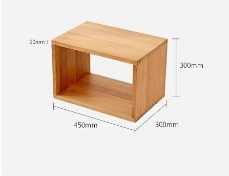 kệ gỗ tối giản có thể xếp chồng