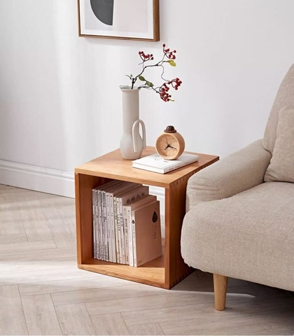 kệ gỗ tối giản có thể xếp chồng