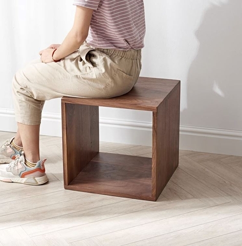 kệ gỗ tối giản có thể xếp chồng