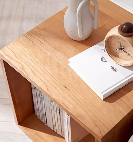 kệ gỗ tối giản có thể xếp chồng