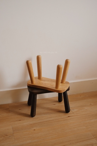 Ghế đòn 04 - màu óc chó