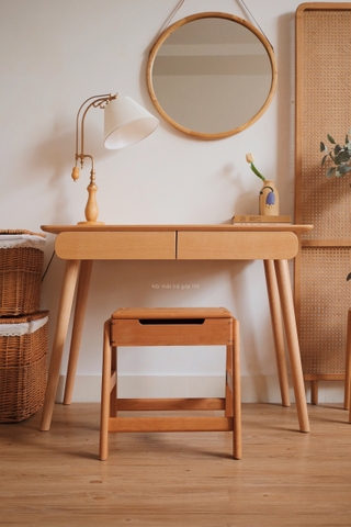 Ghế đẩu gỗ có thể chồng lên nhau