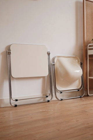 Bàn gập  - trong suốt