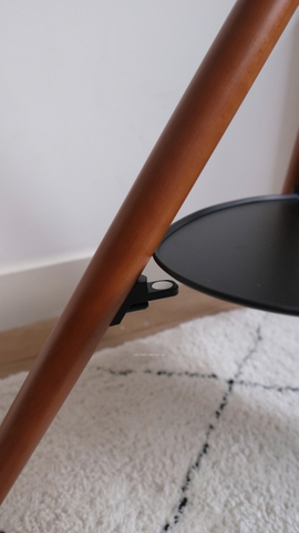 Kệ TV - 3 chân gỗ có khay 43-65 inch