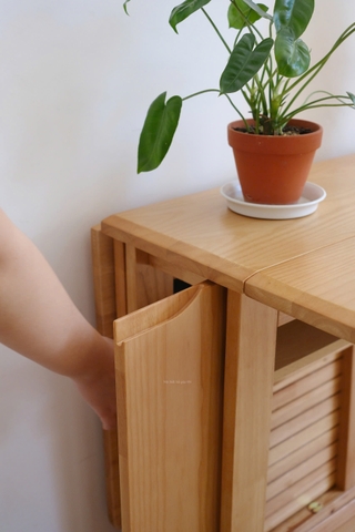 Bộ bàn ăn gấp gọn