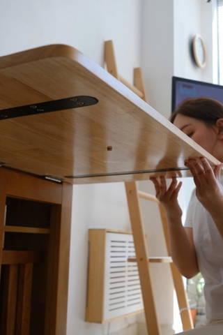 Bộ bàn ăn gấp gọn