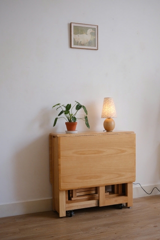 Bộ bàn ăn gấp gọn