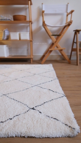 Thảm Bắc Âu 01 kẻ ô