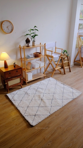 Thảm Bắc Âu 01 kẻ ô