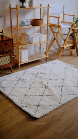 Thảm Bắc Âu 01 kẻ ô