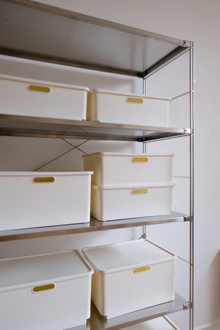 Kệ đứng khung inox- full inox