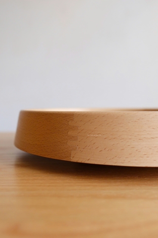 Đồng hồ treo tường 20 khung gỗ