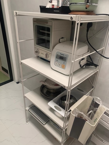 Kệ đứng full trắng