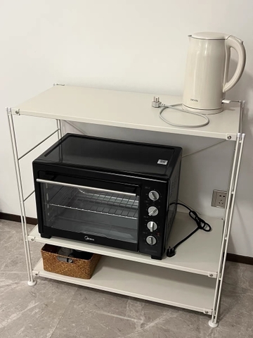 Kệ đứng full trắng