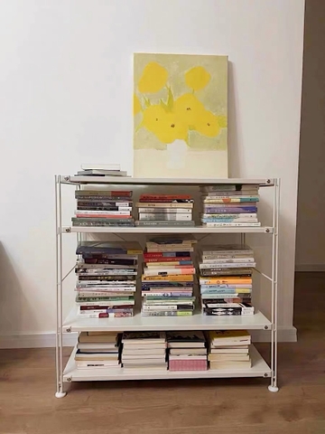 Kệ đứng full trắng