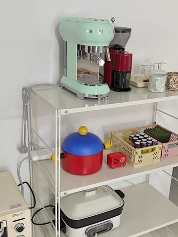 Kệ đứng full trắng