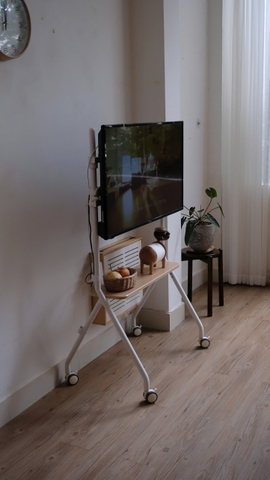 Kệ tv - 4 chân có bánh xe 43-75inch