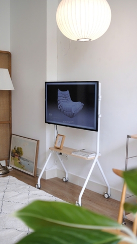 Kệ tv - 4 chân có bánh xe 43-75inch