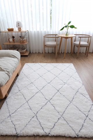 Thảm Bắc Âu 01 kẻ ô