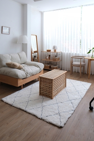 Thảm Bắc Âu 01 kẻ ô