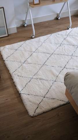 Thảm Bắc Âu 01 kẻ ô