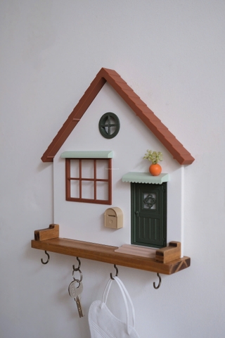 Móc treo chìa khoá ngôi nhà 05