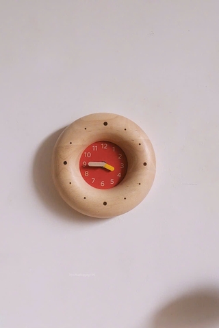 Đồng hồ donut D21.5cm