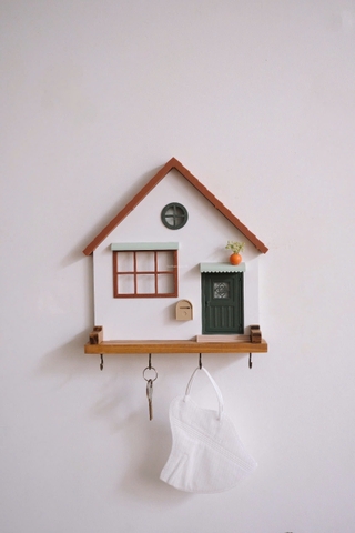 Móc treo chìa khoá ngôi nhà 05