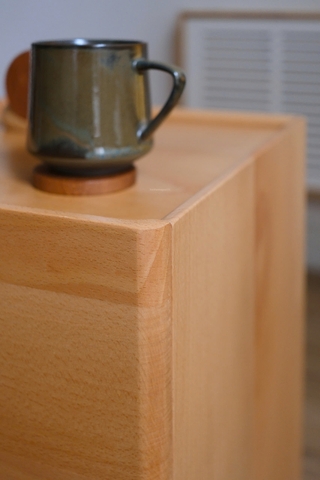 Tab gỗ 13 tay nắm da