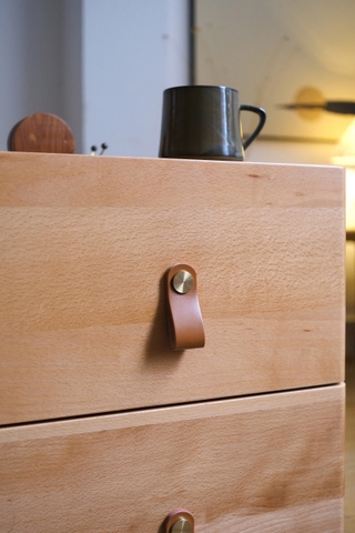 Tab gỗ 13 tay nắm da