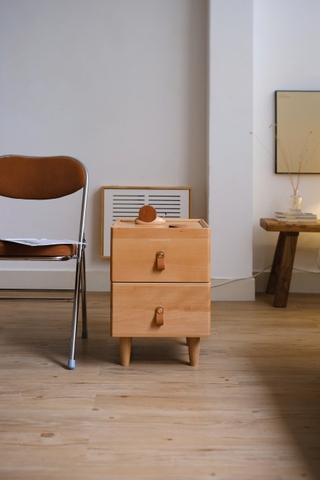 Tab gỗ 13 tay nắm da