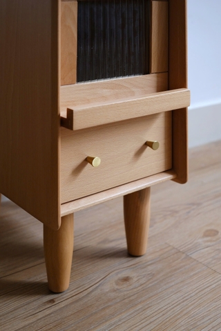 Tab gỗ 14 kính sọc + khe tạp chí