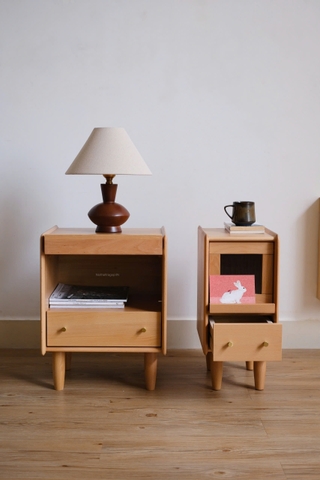 Tab gỗ 14 kính sọc + khe tạp chí