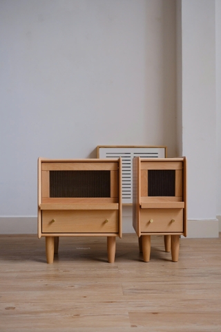 Tab gỗ 14 kính sọc + khe tạp chí