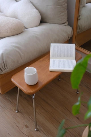 Bench gỗ 02 chân thép