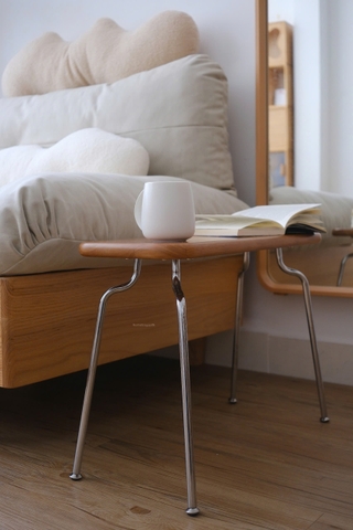 Bench gỗ 02 chân thép