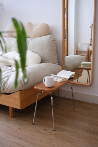 Bench gỗ 02 chân thép