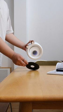 Hộp khăn giấy gốm - Cuộn giấy