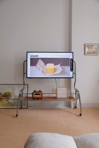 Kệ tv - 4 chân inox di động 43-70inch