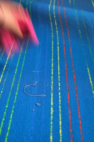 Thảm trải sàn - Xanh sọc