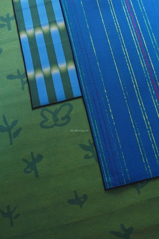 Thảm trải sàn - Lá xanh